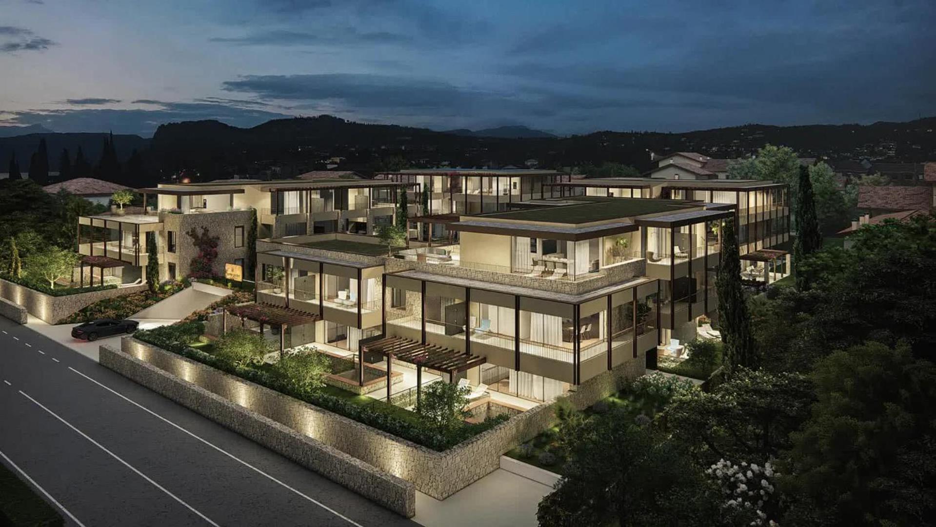 Lago Style Apartment Bardolino Bagian luar foto