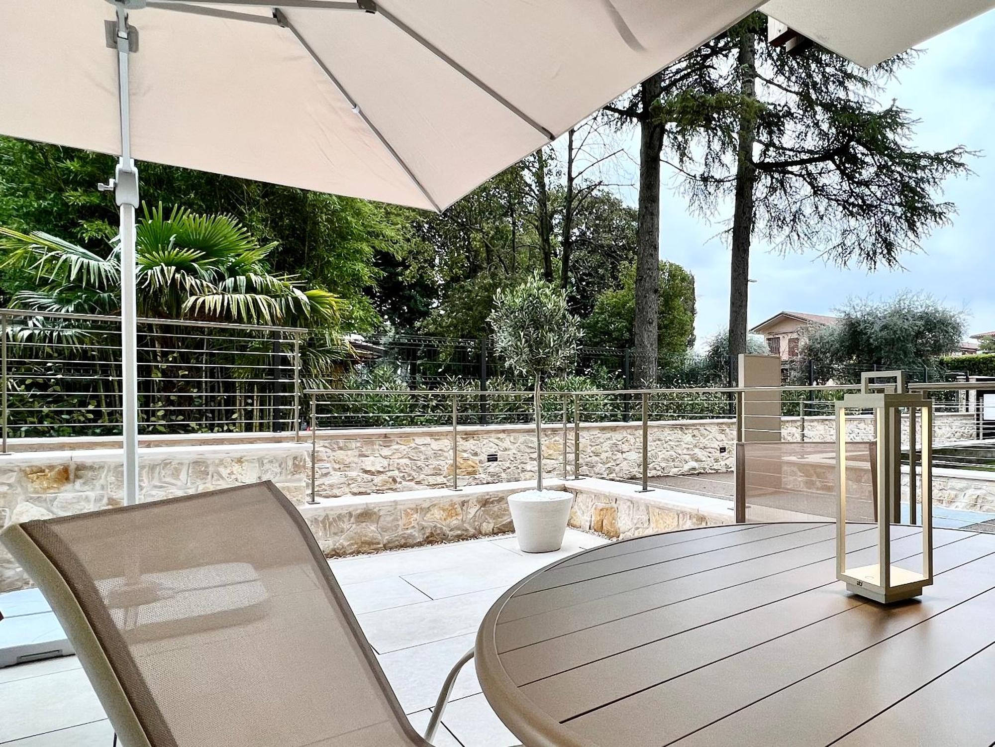 Lago Style Apartment Bardolino Bagian luar foto